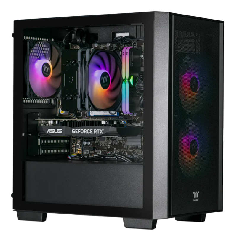 Thermaltake Genesis V4 R5 5500 GeForce GTX 1650 1TB SSD 16GB RAM W11H Desktop Gaming PC (CA-4Y2-00D1WA-A1 )