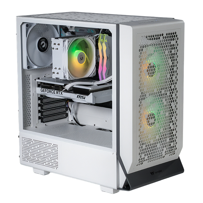 Thermaltake Infinity Pro V6 i5 14600KF GeForce RTX 5070 1TB SSD 32GB RAM W11H Desktop Gaming PC (CA-4J1-00D6WA-A6)