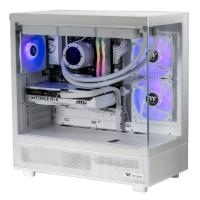 Thermaltake Horizon Pro V2 Ryzen 5 7600 GeForce RTX 5070 2TB SSD 32GB RAM W11H Gaming Desktop PC - Snow Edition (CA-4Q2-00D6WA-A3)